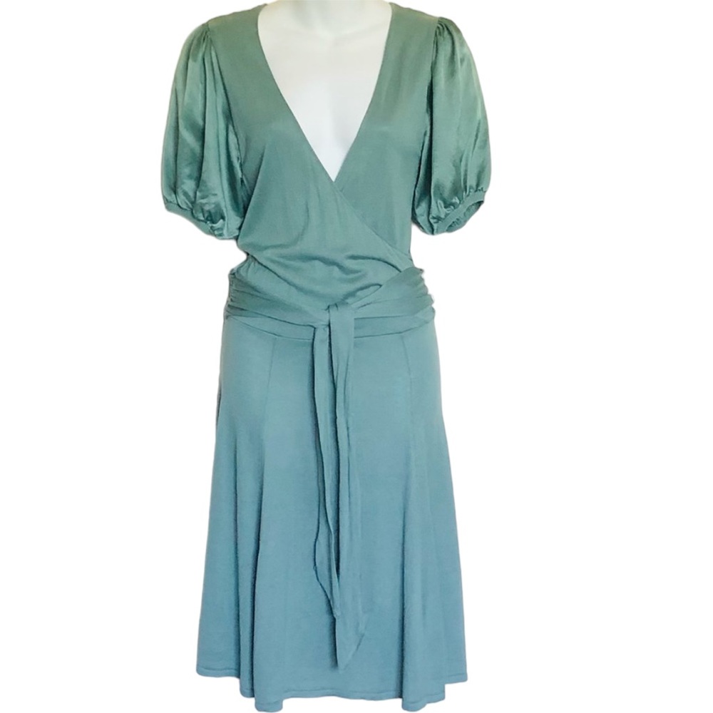 BCBGMAXAZRIA Knit Silk Blend Dress Sz S